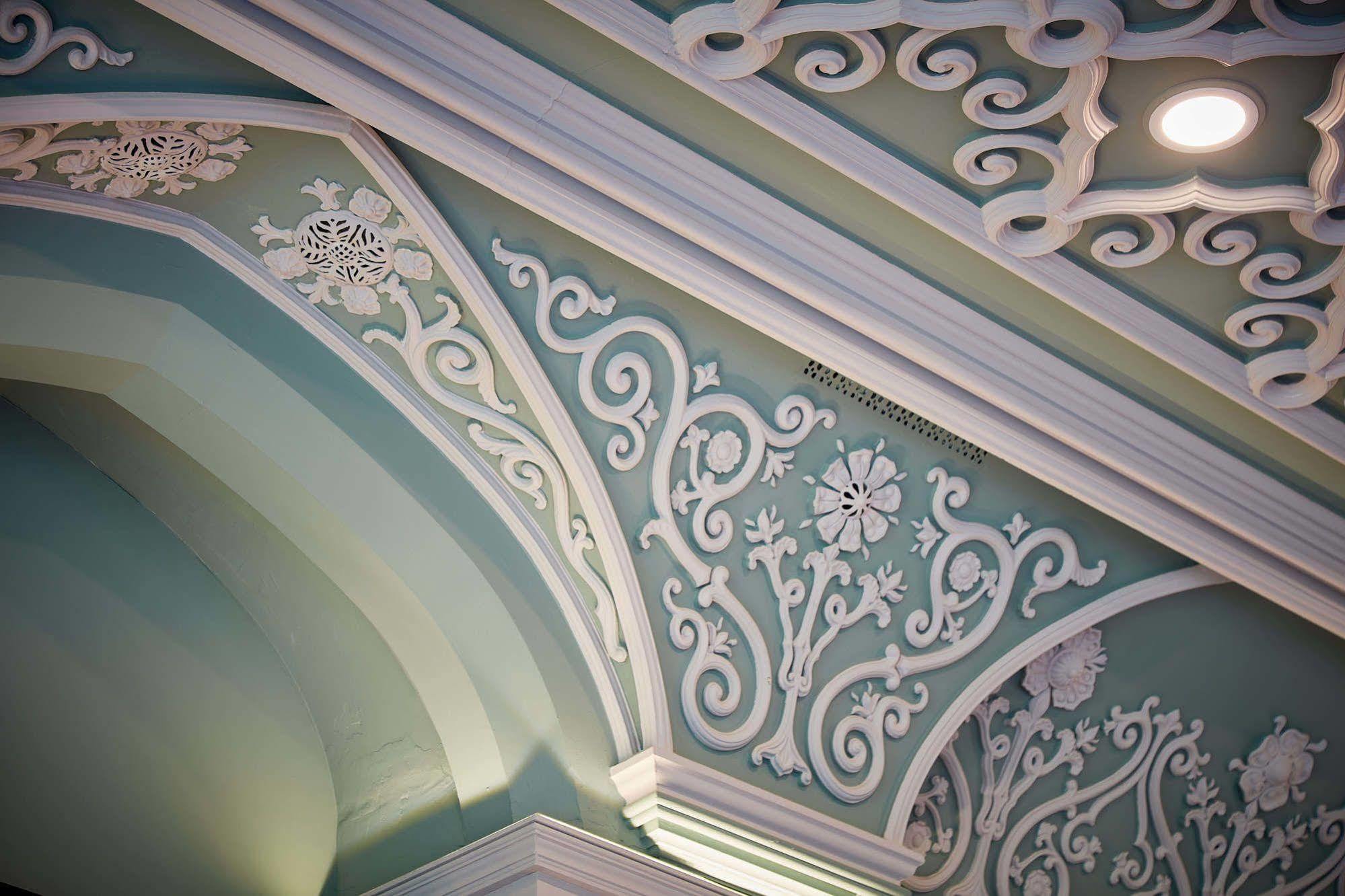 Oddfellows On The Park Cheadle  Exterior photo Detail of the ceiling